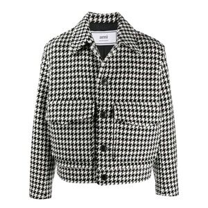Ami alexandria mattiussi Houndstooth Boxy Fit Jacket